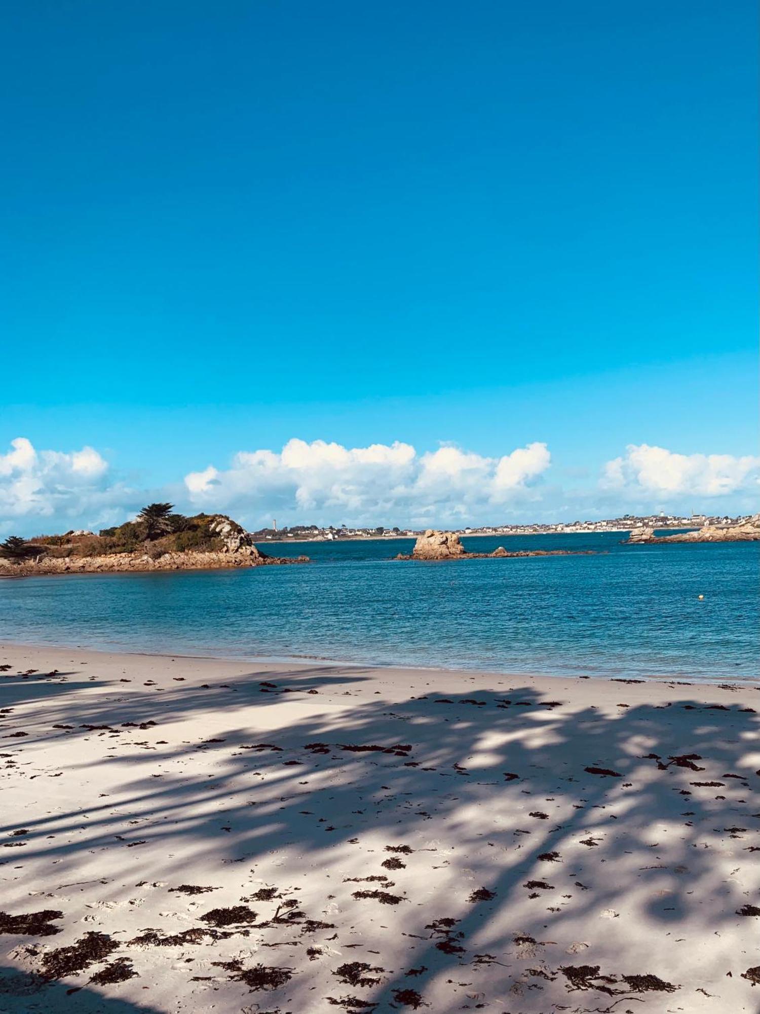 Apartamento Studio Vue Sur Mer Avec Veranda - Roscoff Exterior foto