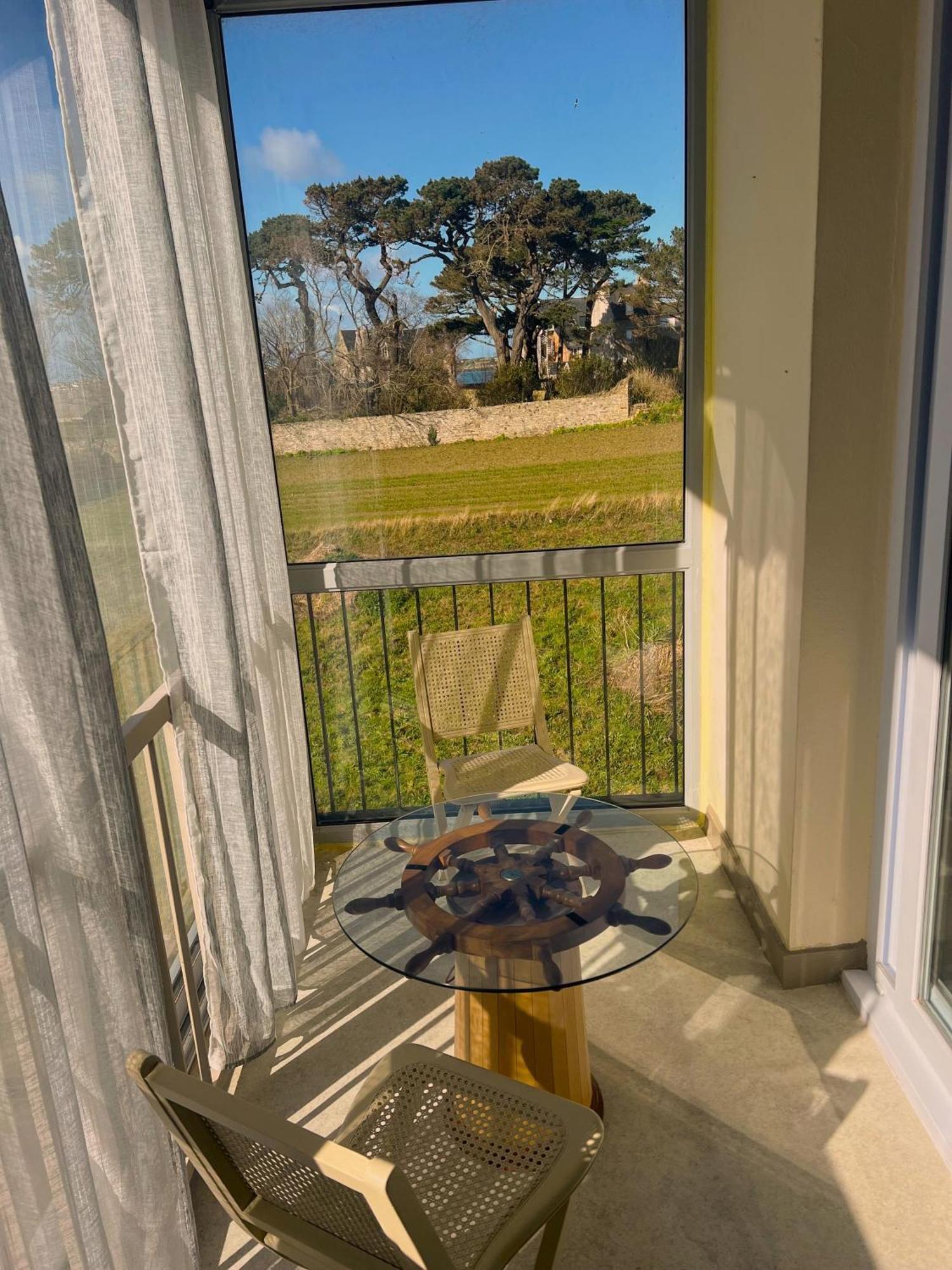 Apartamento Studio Vue Sur Mer Avec Veranda - Roscoff Exterior foto